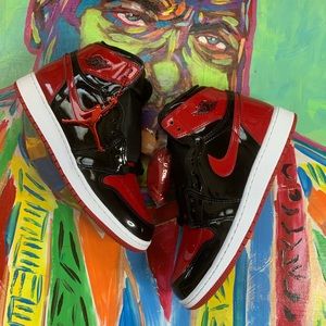 Air Jordan 1 Retro High OG Patent Bred